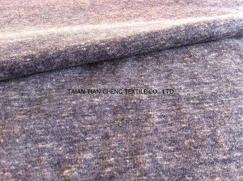 Poly/cotton/rayon heather jersey 133 GR/M2