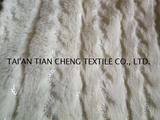 Polyester fur embroidery with glitters 400 G/M