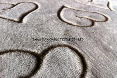 Polyester Printed Flannel Embossed 280 GR/M2