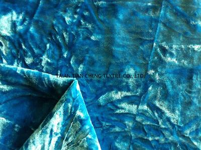 Polyester crushed velvet 280 GR/M2
