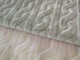 Polyester coral fleece in pattern 320 GR/M2