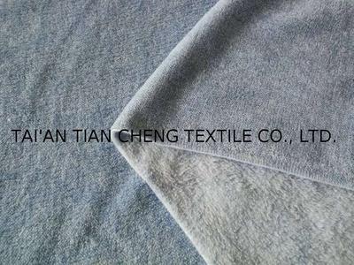 Polyester melange micro coral fleece 250 GSM