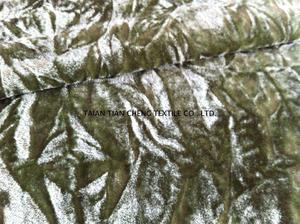 Polyester crushed velvet 210 GR/M2