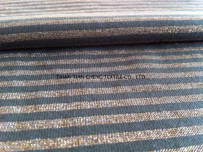 Cotton/lurex stretch 1*1 rib 225 GR/M2