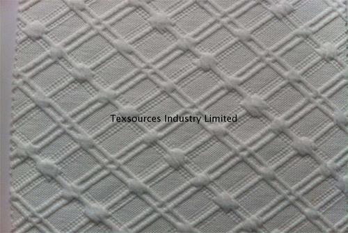 Double-layer Jacquard Poly/Rayon/Span