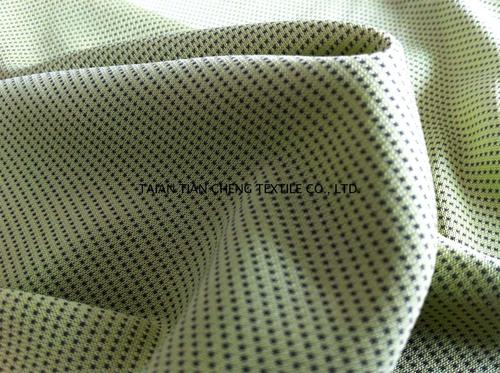 Polyester/Charcoal Bird Eye 130 GR/M2