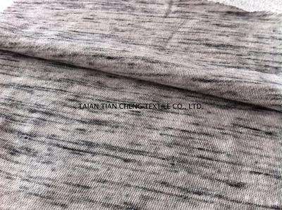Poly/cotton AB melange fleece 220 GR/M2