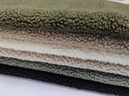 GRS Recycled Sherpa Fleece 100% Polyester 600 G/M