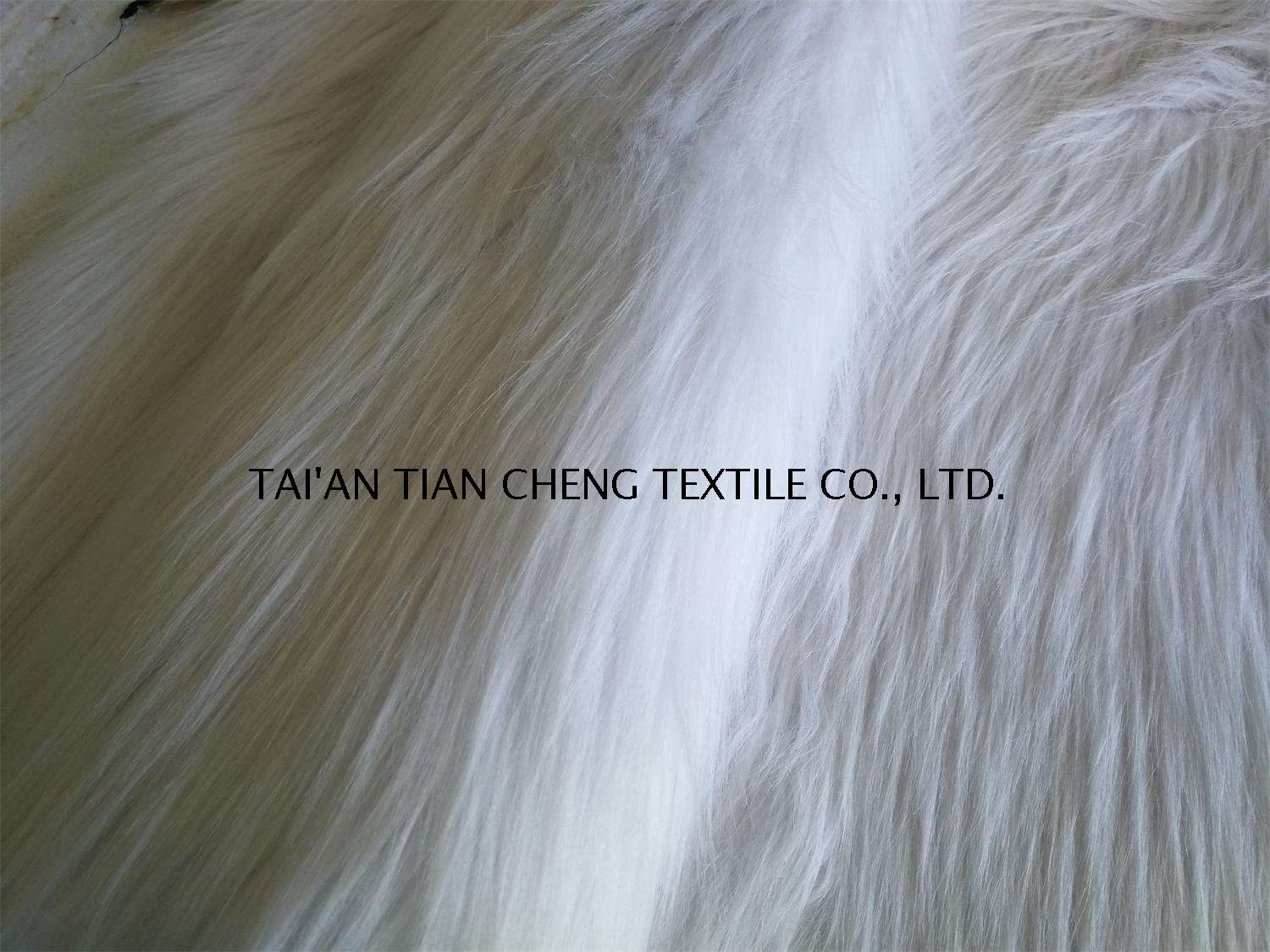 Acrylic polyester Faux Fur Tai an Tian Cheng Textile Co Ltd Acrylic polyester Faux Fur Tai an Tian Cheng Textile Co Ltd