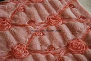 Polyester Embroidery Fake Fur 1.8M/KG