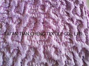 Polyester fur embroidery with glitters 340 GR/M2