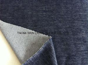 Cotton/poly Spandex Denim-like jersey 235 GR/M2