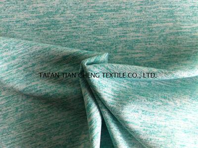 Polyester spandex melange jersey 170 GR/M2