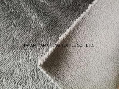 Polyester micro fleece/sherpa bonding