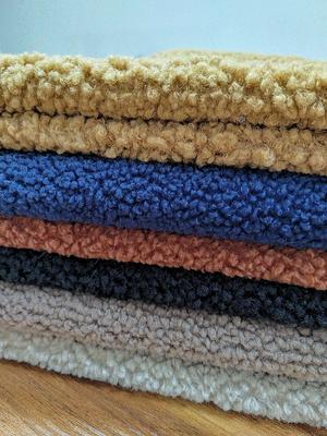 Recycled sherpa fleece 100% Polyester 420 G/M2